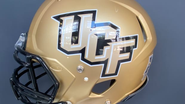 UCF Gold Helmet